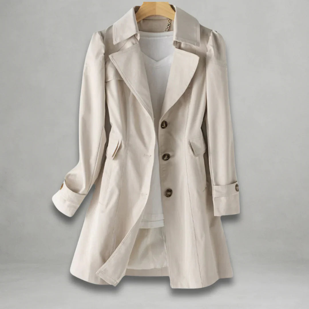 Camila | Elegante Abrigo Trench Primaveral