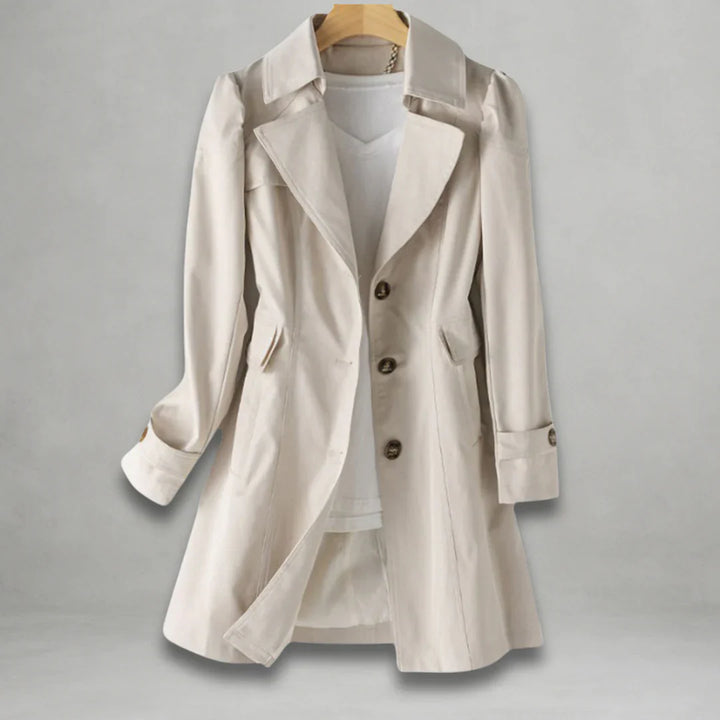 Camila | Elegante Abrigo Trench Primaveral