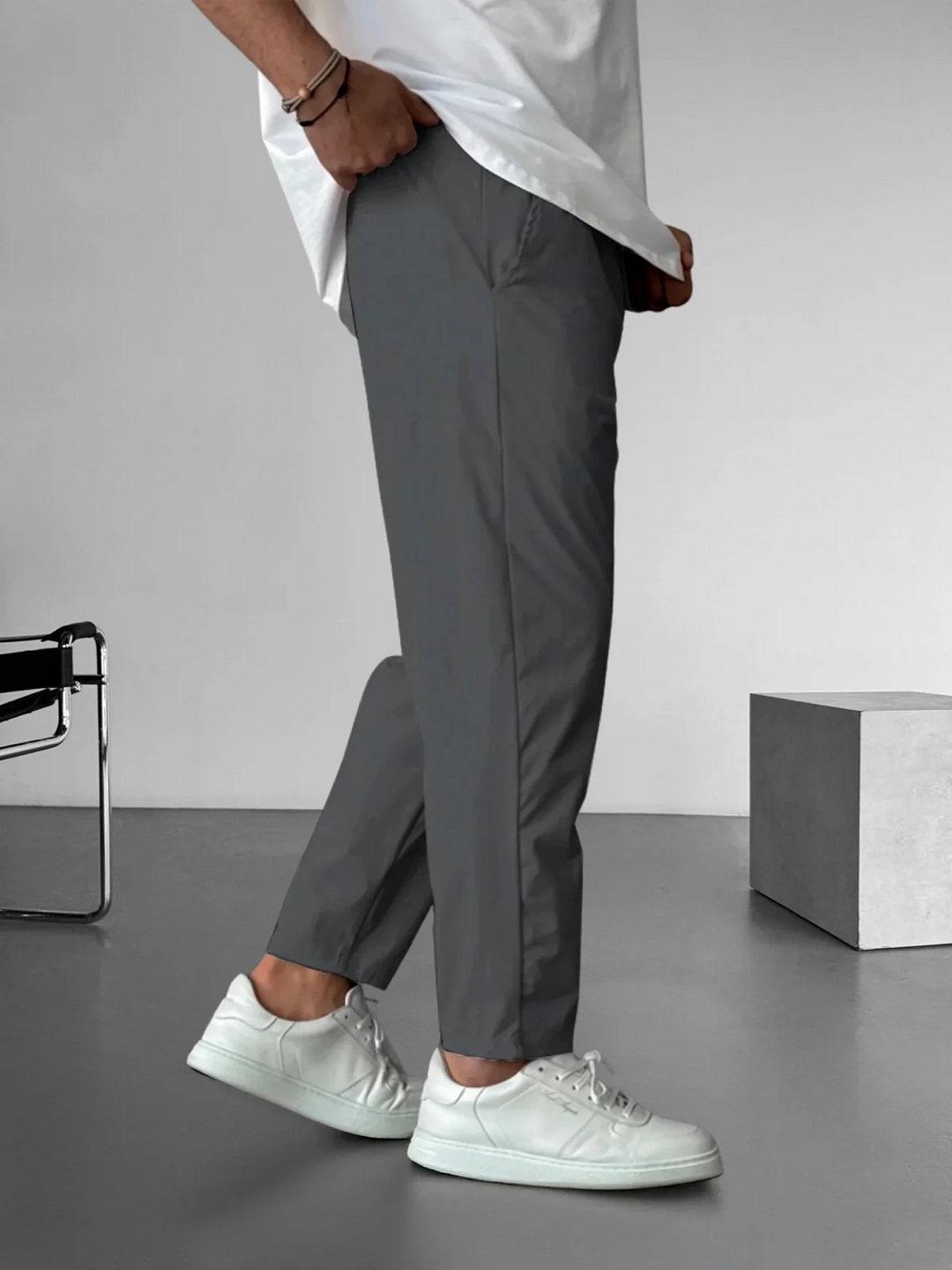 Pantalones Essential Tapered